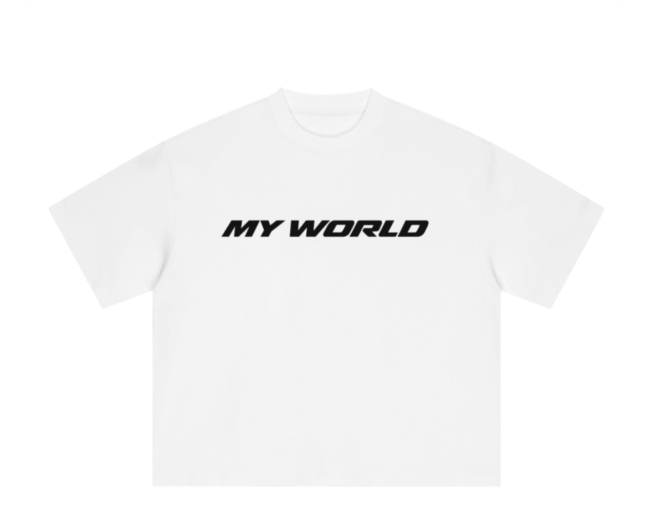 Boxy White Oversized T shirt